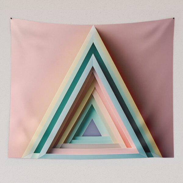 Item preview, Symmetrical Triangles Abstract Design designed and sold by AspirationalArt.