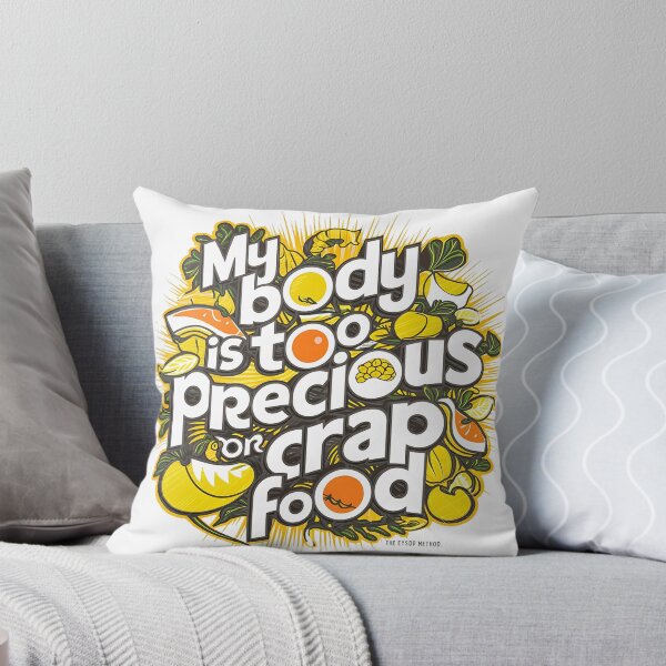 Item preview, my body is TOO PRECIOUS for crap food designed and sold by SweetEnough.