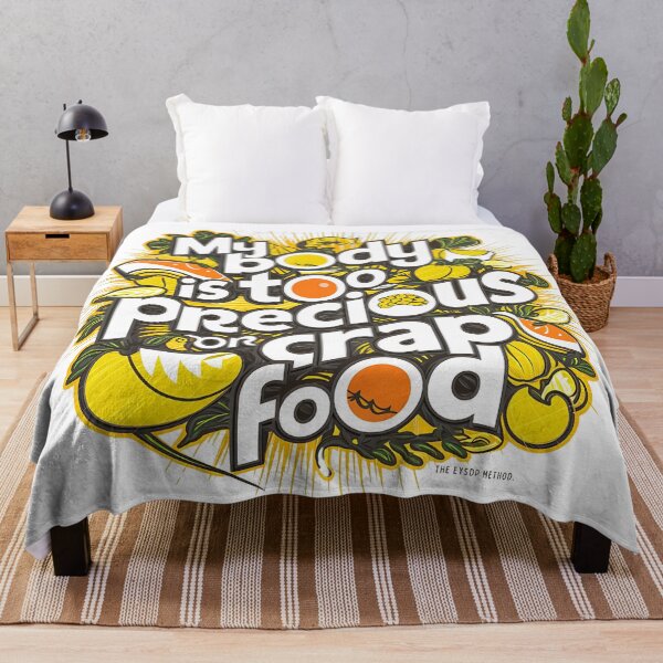 Item preview, my body is TOO PRECIOUS for crap food designed and sold by SweetEnough.