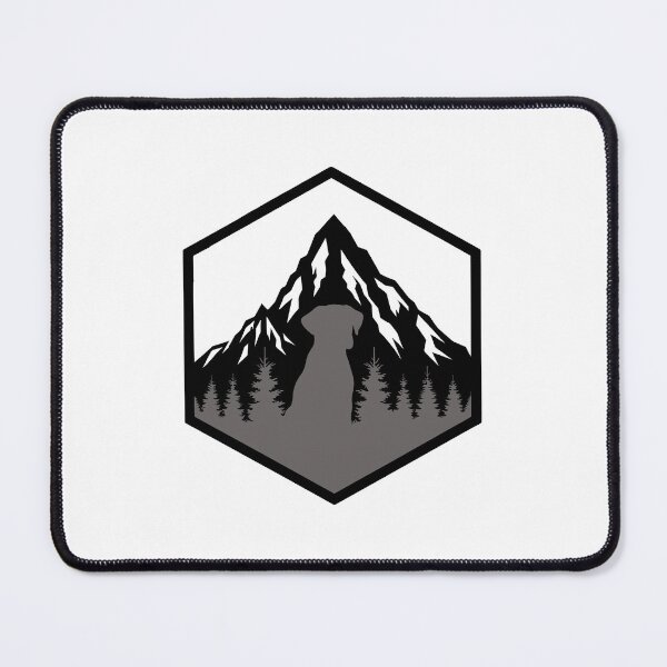 Item preview, Puppy + Mountain Silhouette designed and sold by DesignsByKazu.