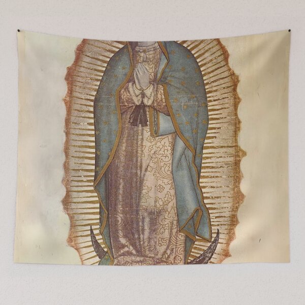 Item preview, Our Lady of Guadalupe - Original Painting - Virgin designed and sold by GaleriaDivina.
