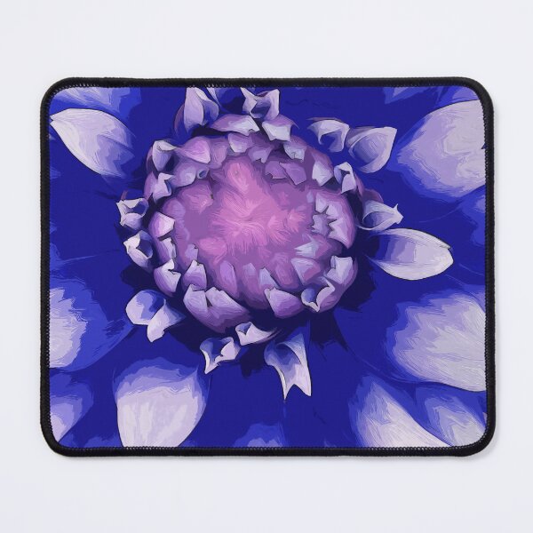 Item preview, Abstract Blue Dahlia Bloom designed and sold by KirtTisdale.
