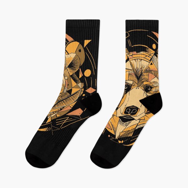 Item preview, Wildlife Art: Black Bear Wanderlust: Embracing Your Inner Grizzly [dark version] designed and sold by Kraftees.