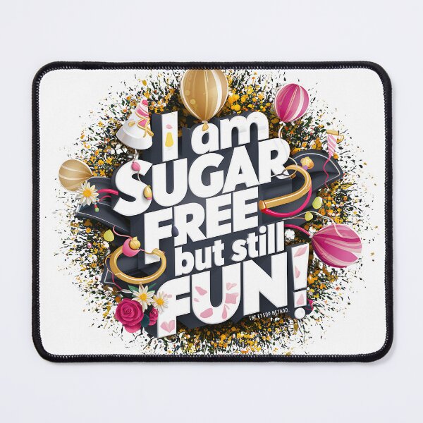 Item preview, I am sugar free but still FUN! designed and sold by SweetEnough.
