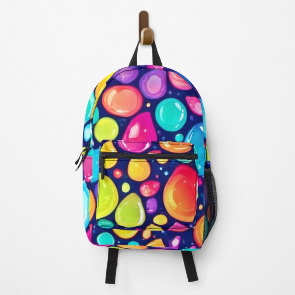 Item preview, Colorful Neon Droplets designed and sold by Health And Fitness Posts e-Store.