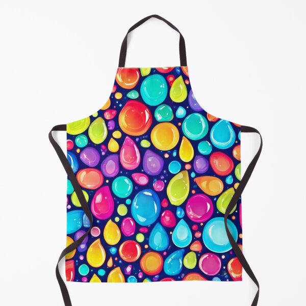 Item preview, Colorful Neon Droplets designed and sold by Health And Fitness Posts e-Store.