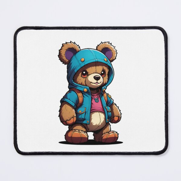 Item preview, Animal, Bear, Brown, Sweety, Stuffed Toy, Teddy Bear, Blue, Sweet, Cuddly Toy designed and sold by Ciarka.