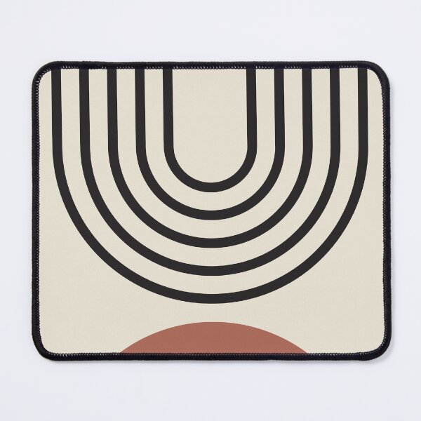 Item preview, Abstract zen arch simple geometric boho minimalist artwork. designed and sold by AusraB.