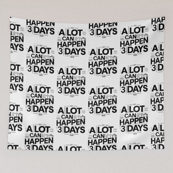 Item preview, A Lot Can Happen in 3 Days: Embracing the Journey of Renewal designed and sold by BENMBARK.