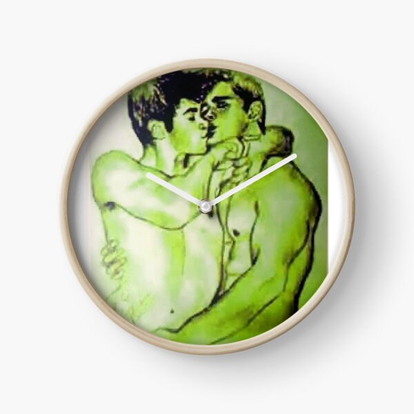 Green love Clock