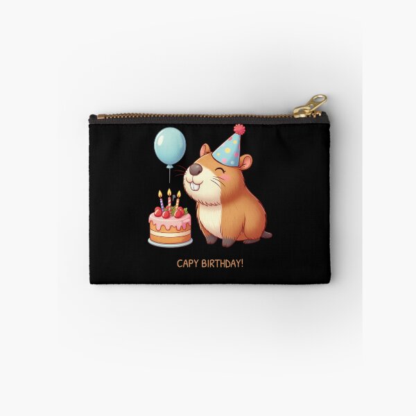Item preview, Capy Birthday Capybara Kawaii  designed and sold by These_Prints.