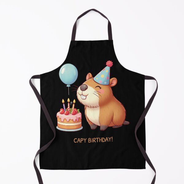 Item preview, Capy Birthday Capybara Kawaii designed and sold by These_Prints.