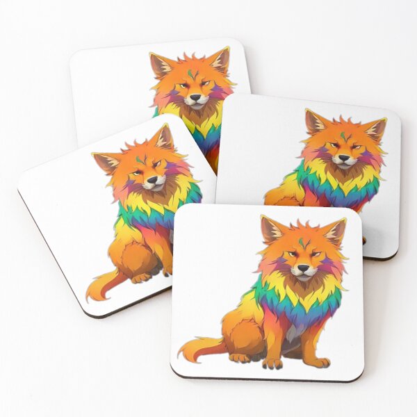 Item preview, Rainbow fox designed and sold by chaichanok.