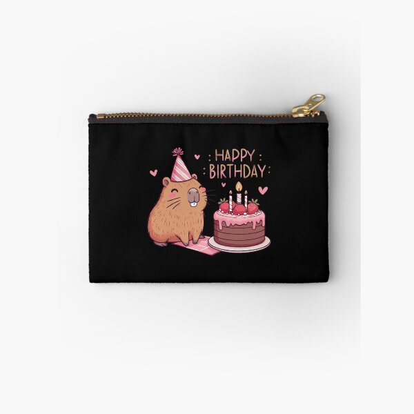 Item preview, Capy Birthday Capybara Kawaii  designed and sold by These_Prints.