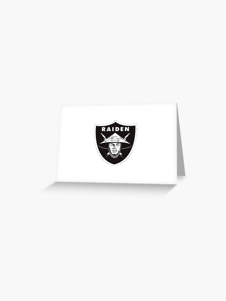 Oakland Raiders Greeting Card