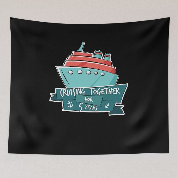 Item preview, Cruising Together 5 Years designed and sold by TeeTimeGuys.