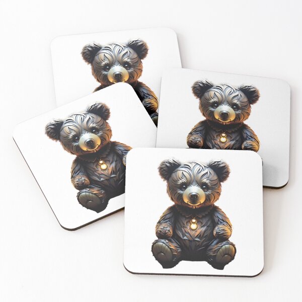 Item preview, Animal, Bear, Brown, Sweety, Stuffed Toy, Teddy Bear, Sweet, Cuddly Toy, Wooden Teddy Bear designed and sold by Ciarka.