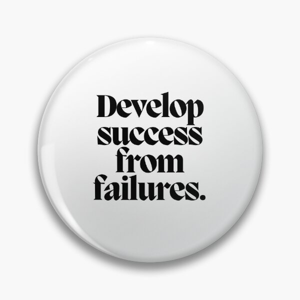Item preview, Develop success from failures.  designed and sold by CharmStudio.