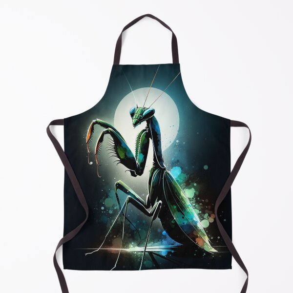 Item preview, Midnight Predator - Cosmic Praying Mantis Art designed and sold by tronictees.