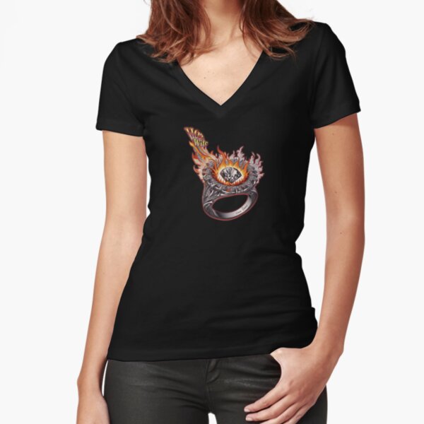 Fitted V-Neck T-Shirt