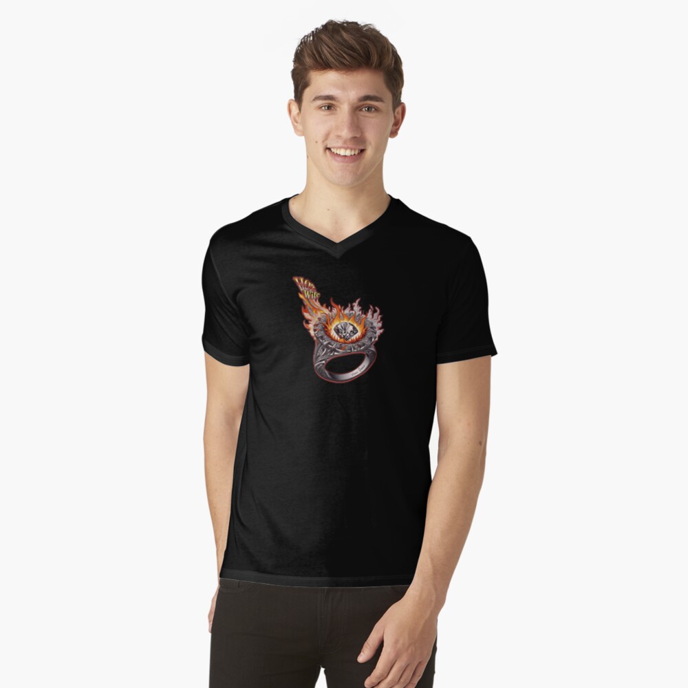 Item preview, V-Neck T-Shirt designed and sold by Vixen-Games.
