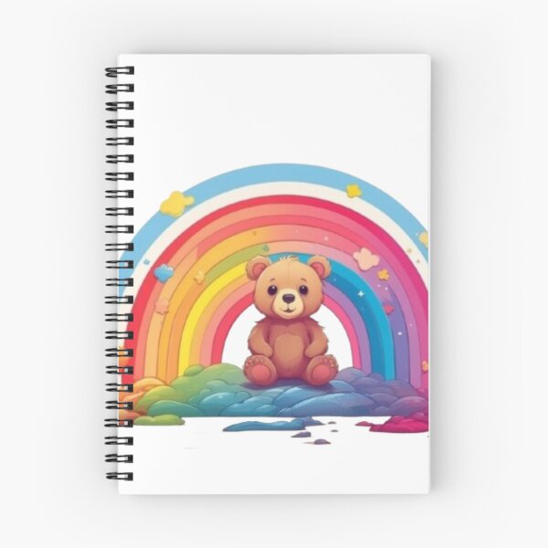 Item preview, Rainbow and cute bear designed and sold by catcraftss.
