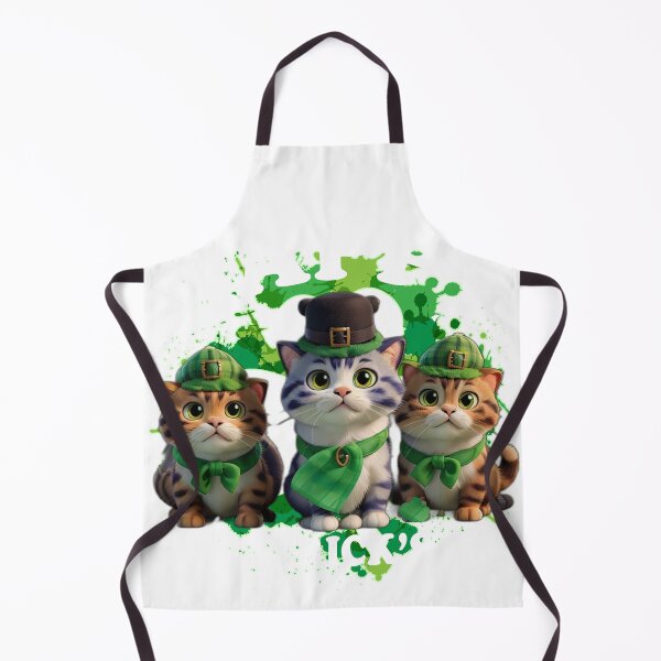 Item preview, Happy St Catricks Day Cat Funny St. Patrick’s Day Kitten designed and sold by Mkdajeweler.