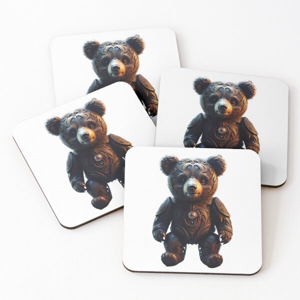 Item preview, Animal, Bear, Brown, Sweety, Stuffed Toy, Teddy Bear, Sweet, Cuddly Toy, Wooden Teddy Bear designed and sold by Ciarka.