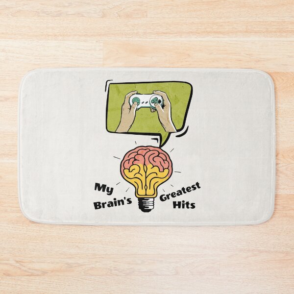 Item preview, Funny Gamer Brain Puns - Relatable Sarcasm Humor Gift designed and sold by InkyGenies.