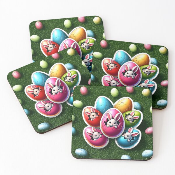 Item preview, Eggstravaganza: Bunny Surprise designed and sold by AI-Only Creations.