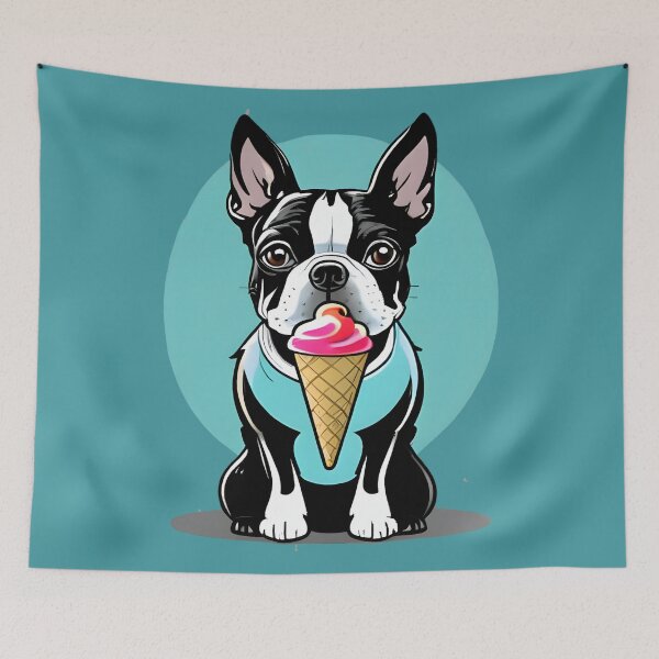 Aperçu de l'œuvre Copy of Copy of Copy of Copy of Copy of Copy of Copy of Copy of Copy of Copy of Copy of Copy of Copy of A Cute Whimsical Boston Terrier créée et vendue par Hall-O-Gram.