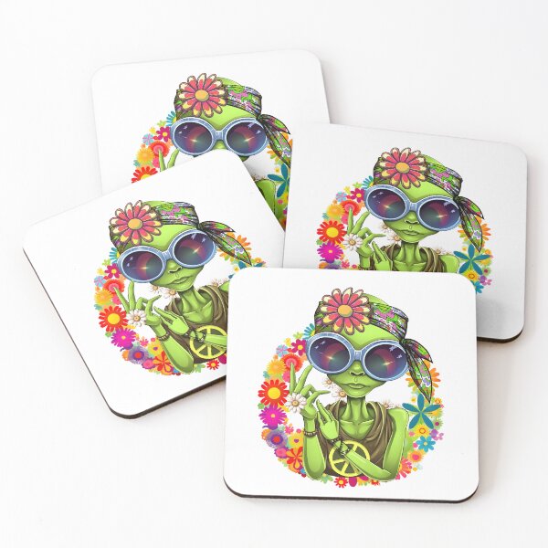 Item preview, Alien Peace designed and sold by Eiwaprints.