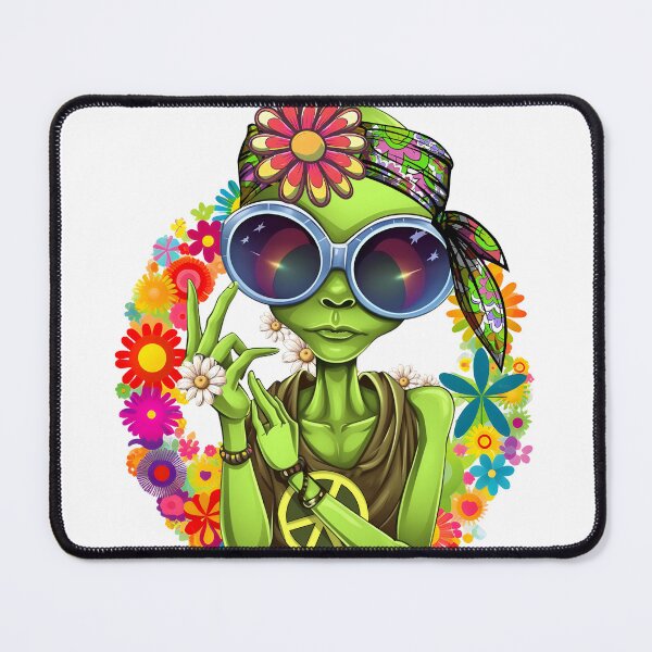 Item preview, Alien Peace designed and sold by Eiwaprints.