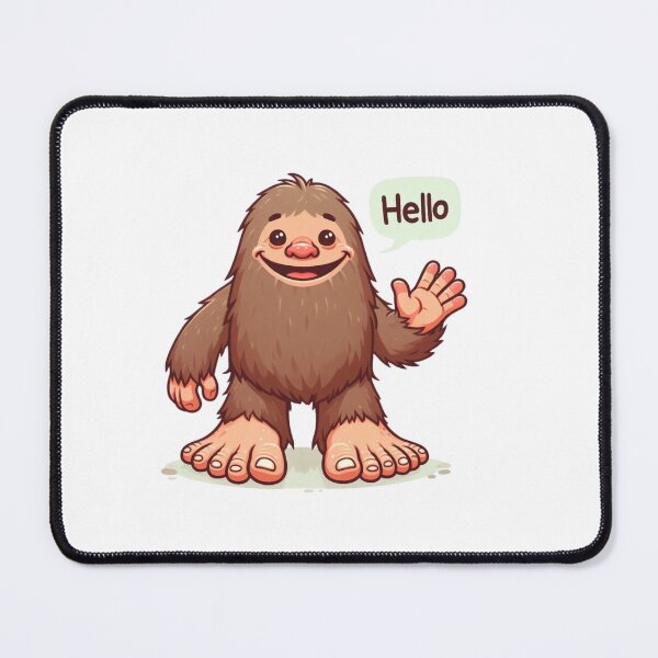 Item preview, Friendly Bigfoot designed and sold by PsychoArtStudio.