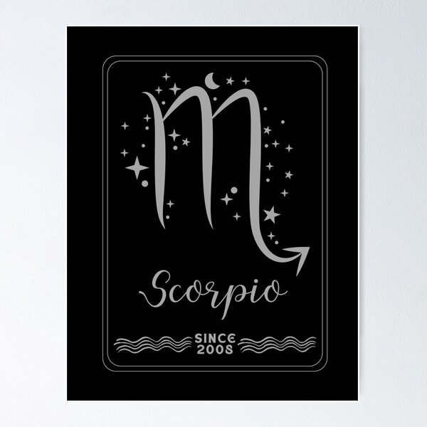 Item preview, Sign Scorpio, since 2008 designed and sold by Numbers-Art.