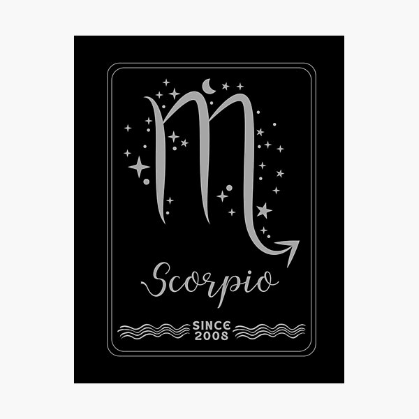 Item preview, Sign Scorpio, since 2008 designed and sold by Numbers-Art.