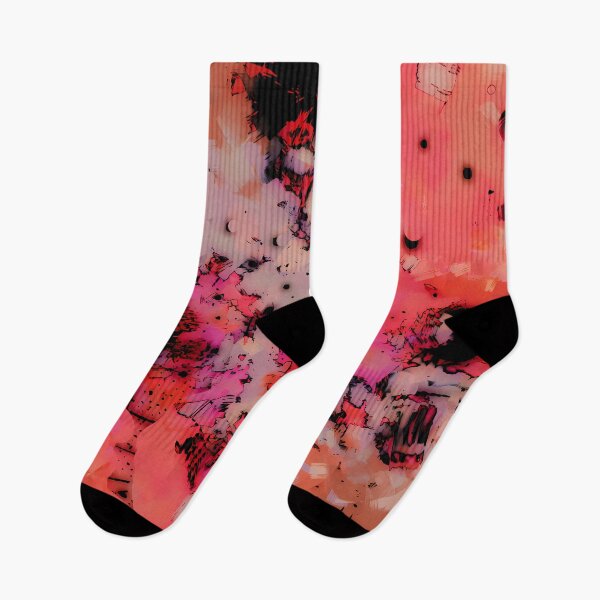 Item preview, Pink Black Abstract Art designed and sold by corexxo.