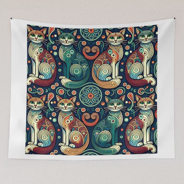 Item preview, cat pattern (7) designed and sold by caroldarlene.