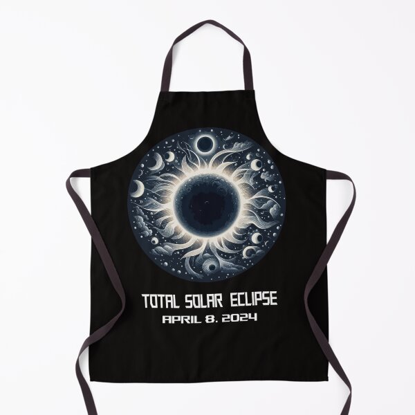 Item preview, Abstract Art Solar Eclipse 2024 Totality April 8 designed and sold by AxelBrook.