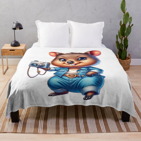 Item preview, Snapshot Whiz Quokka - Photography Pro in Denim designed and sold by vk09.