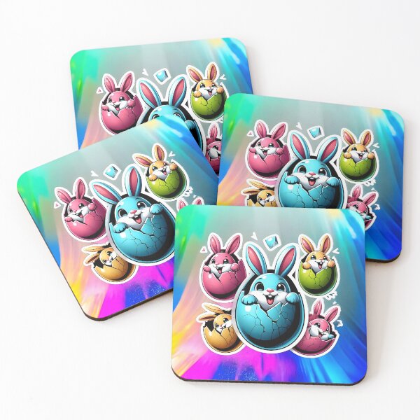 Item preview, Bunny Magic: Cracked Eggs designed and sold by AI-Only Creations.