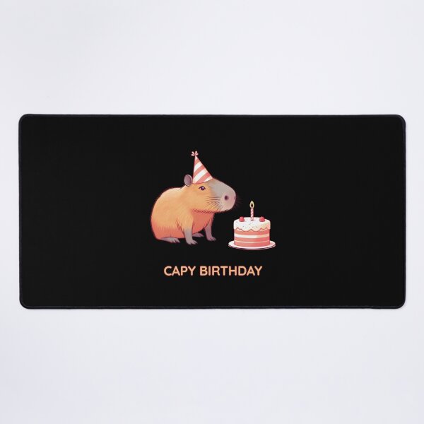 Artikel-Vorschau von Capybirthday, Capy-Geburtstag! Süßes Capybara, designt und verkauft von These_Prints.