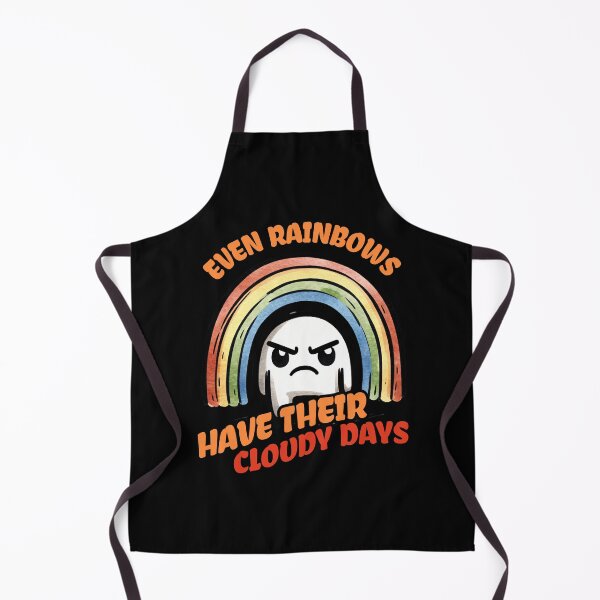 Item preview, Even Rainbows have their Cloudy days Introverted Design designed and sold by DoodleDashShop.