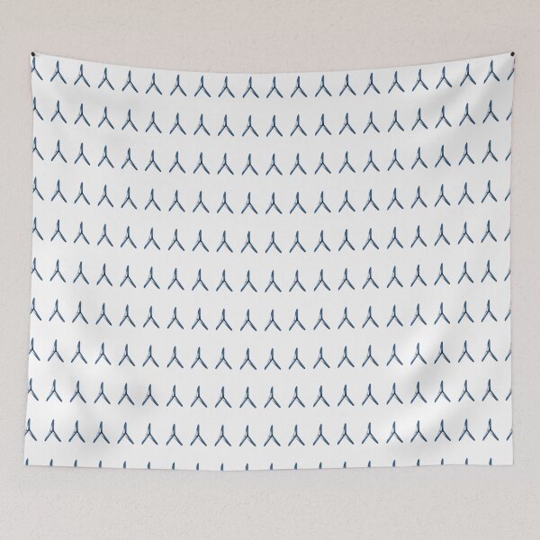 Item preview, ZIGZAG I - BLUE designed and sold by JarredDoll.