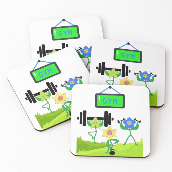 Item preview, THE FLORAL GYM designed and sold by stickersrafisa.