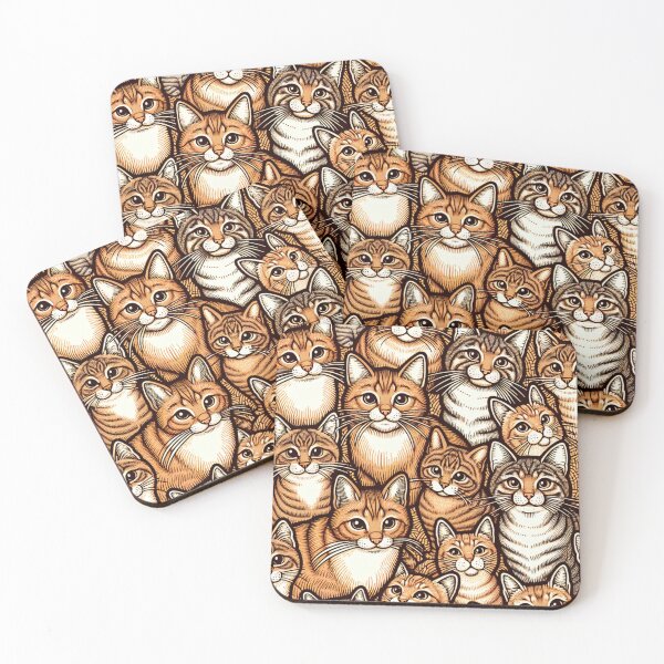 Item preview, cat pattern (10) designed and sold by caroldarlene.