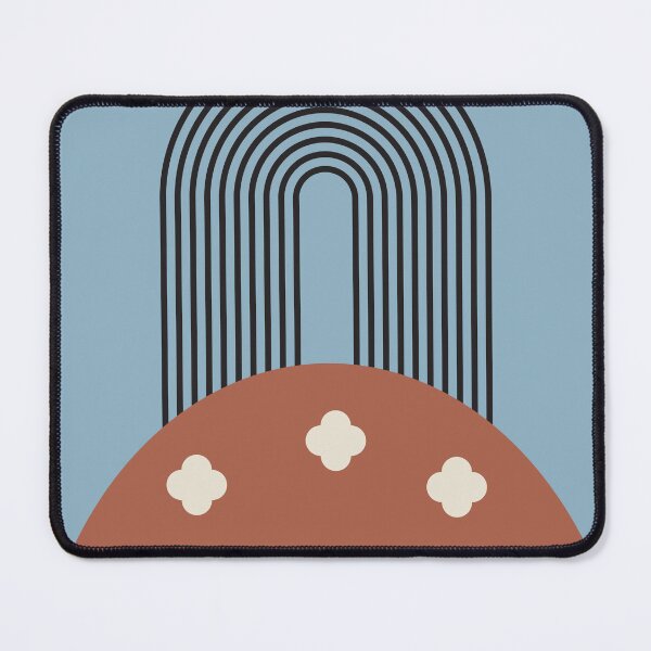 Item preview, Abstract zen arch simple geometric boho minimalist artwork designed and sold by AusraB.