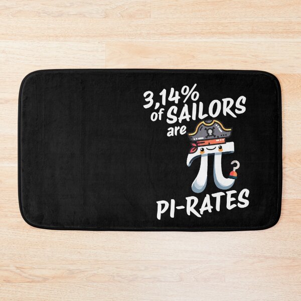 Artikelvorschau, 3,14% are Pirates Pi Sailor entworfen und verkauft von DoodleDashShop.