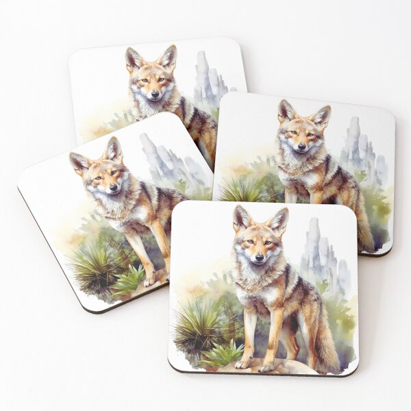 Item preview, Watercolor Jackal designed and sold by TheAnimalZ00.