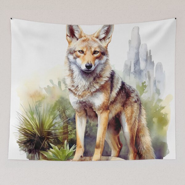 Item preview, Watercolor Jackal designed and sold by TheAnimalZ00.
